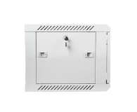 LANBERG Szafa instalacyjna wisząca 19'' 6U 600X450mm szara (drzwi szklane) WF01-6406-10S - 455388 - zdjęcie 4